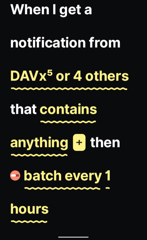 buzzkill batched notifications